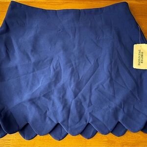 Royal Blue Mini Skirt